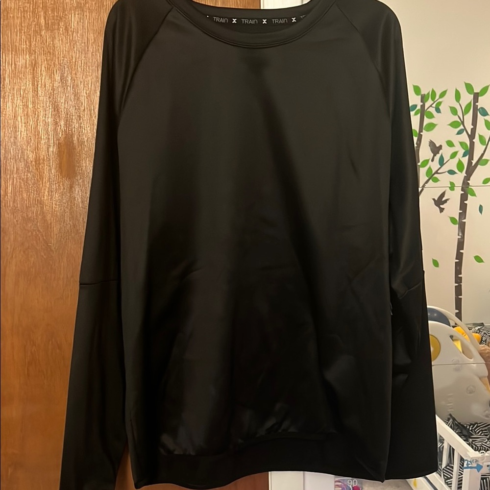 Xersion Black Long Sleeve Sweatshirt